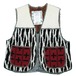 『G-FORCE』 90s vintage panel knitted Vest