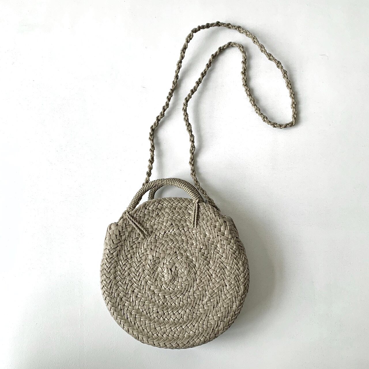 Aeta】LEATHER BASKET / CIRCLE BASKET:S / KG07 | eighty88eight