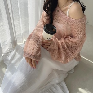 " sukiari " zakkuri knit（ azato pink ）
