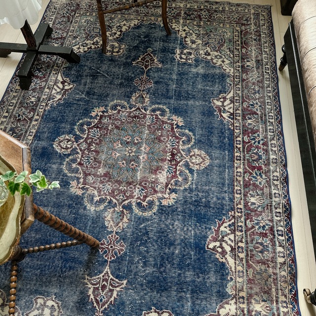 トルコ ヴィンテージラグ TR007 | イスパルタ | 149cm × 252cm