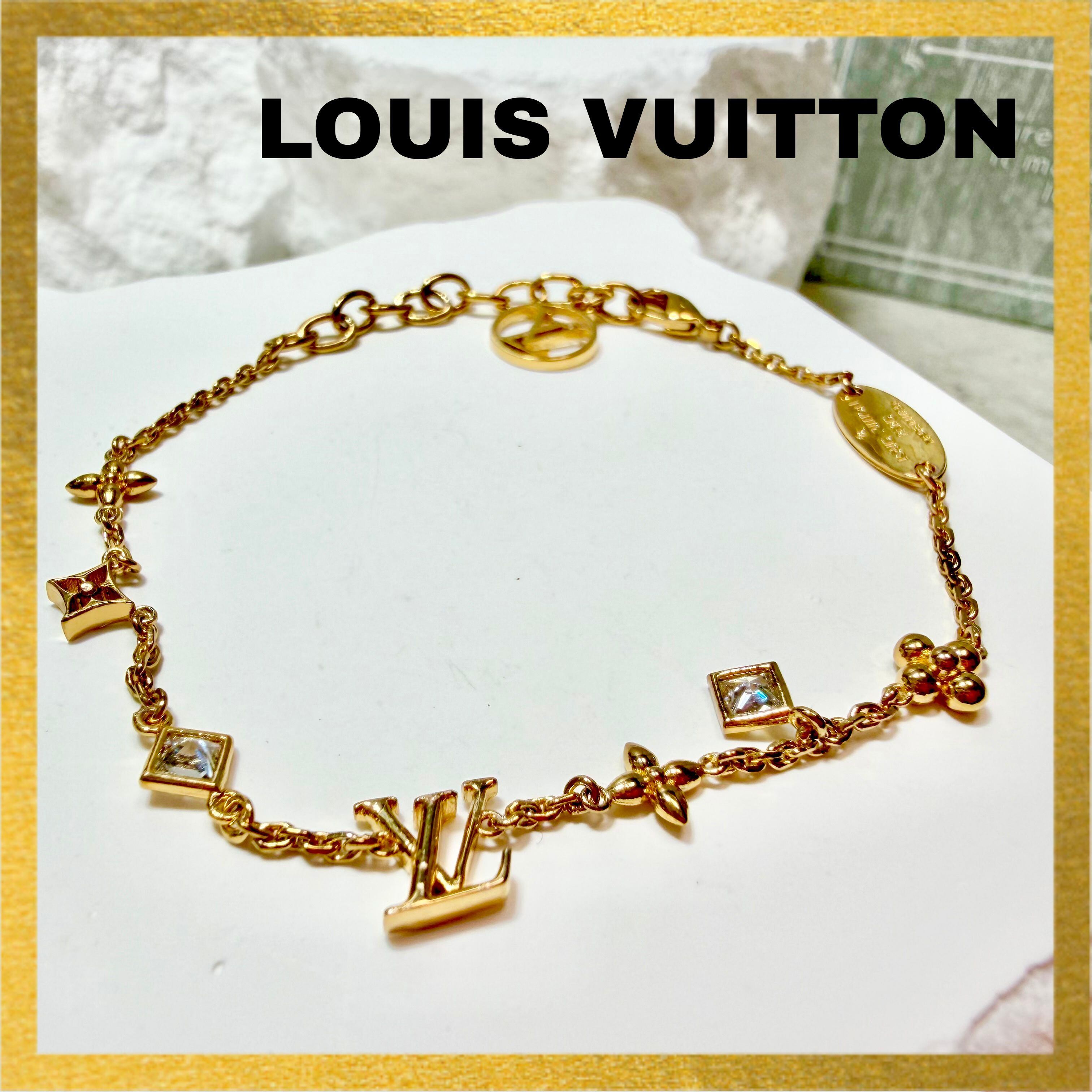 LOUIS VUITTON ルイヴィトン インザスカイ ブレスレット ゴールド LV