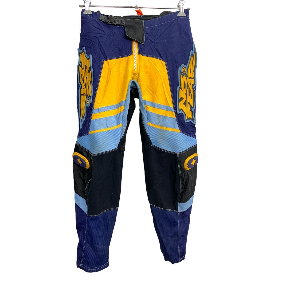 NOFEAR モトクロスパンツ NO FEAR モトクロスパンツ W30 ノーフィア レーシングパンツ イエロー