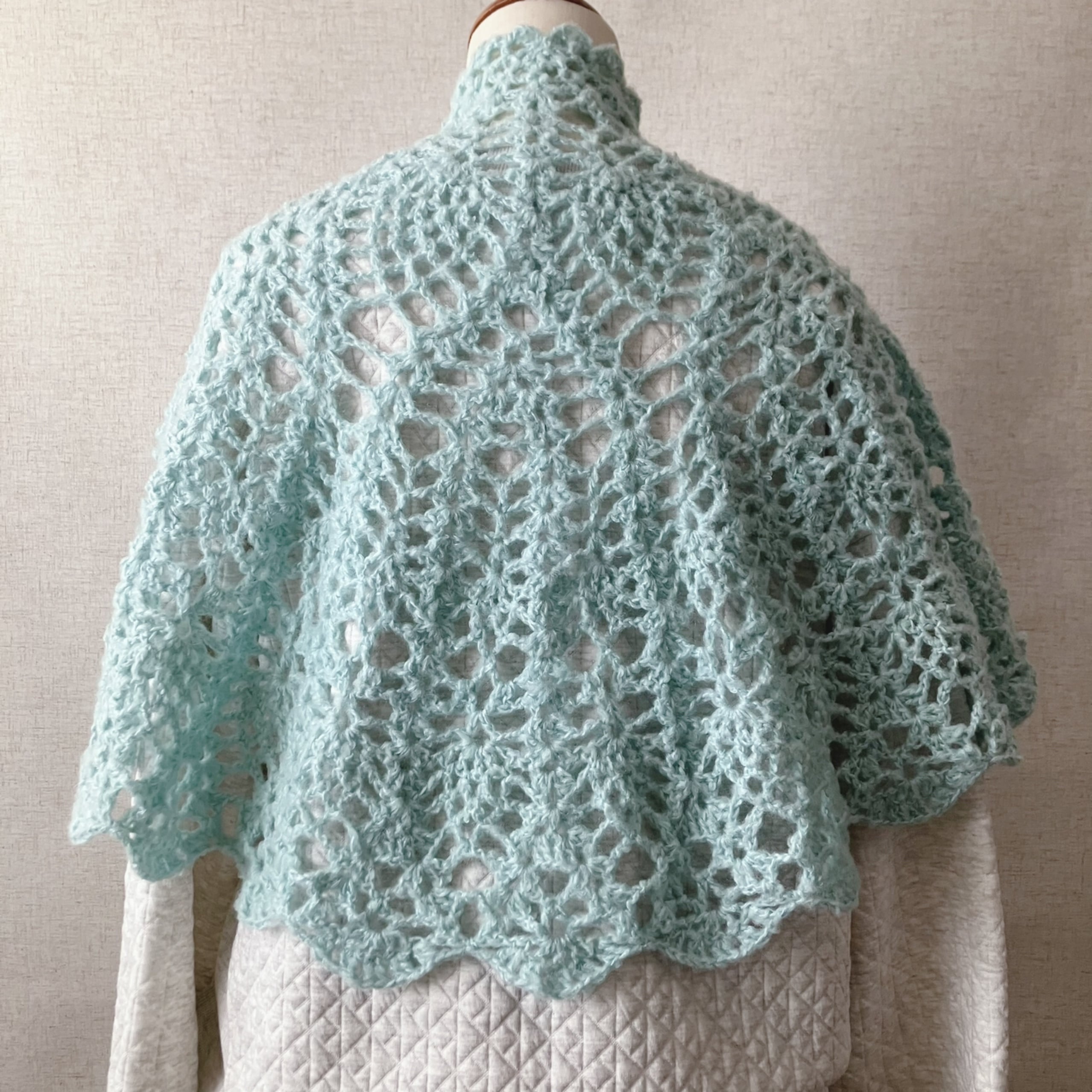 パイナップル模様かぎ針編みコットンストール - メルカリ パイナップル