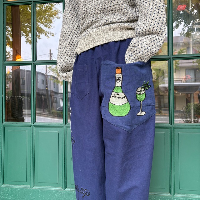 Antique French Lien Dyed（Mint Liqueur）