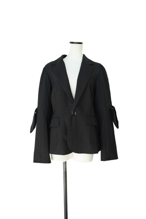 Nora Lily elle/ elle」Back Design Tailored Jacket / ブラック