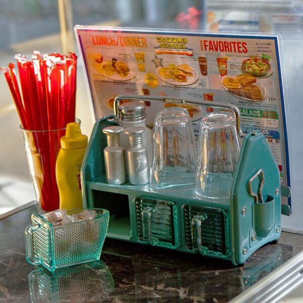 TABLE ORGANIZER テーブル オーガナイザー 食卓 小物入れ レトロ