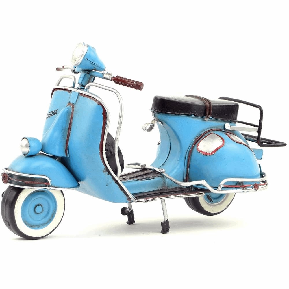メーカー直売】 ベスパ型貯金箱ブリキバイク❗️2個セット fawe.org