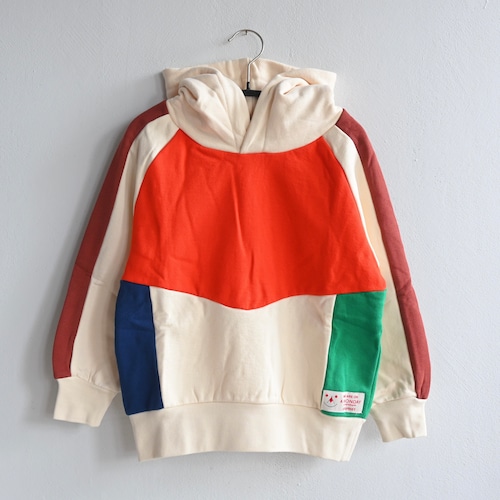 《A MONDAY 2023AW》Multi Hoodie / Butter Cream