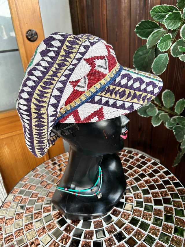 エスニック柄キャスケットA