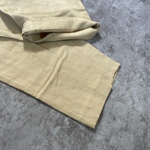 00s Ralph Lauren リネンシルク混 チノパン w34 詳細写真13