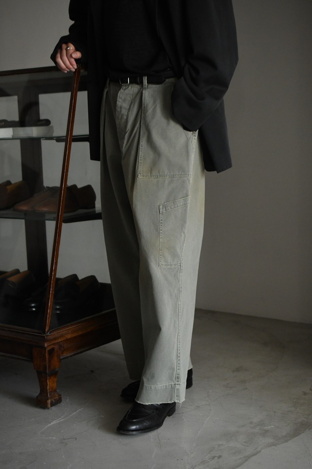A.PRESSE / Vintage USAF Hemmed Bottoms (Sage)
