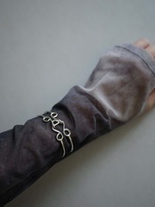 RITSUKO KARITA - Silver Hook Bangle :Silver|small article/スプリングホック/Silver925