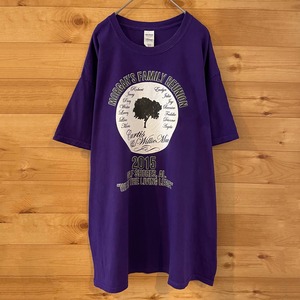 【GILDAN】アーチロゴ プリント Tシャツ XL ビッグサイズ ギルダン US古着 アメリカ古着