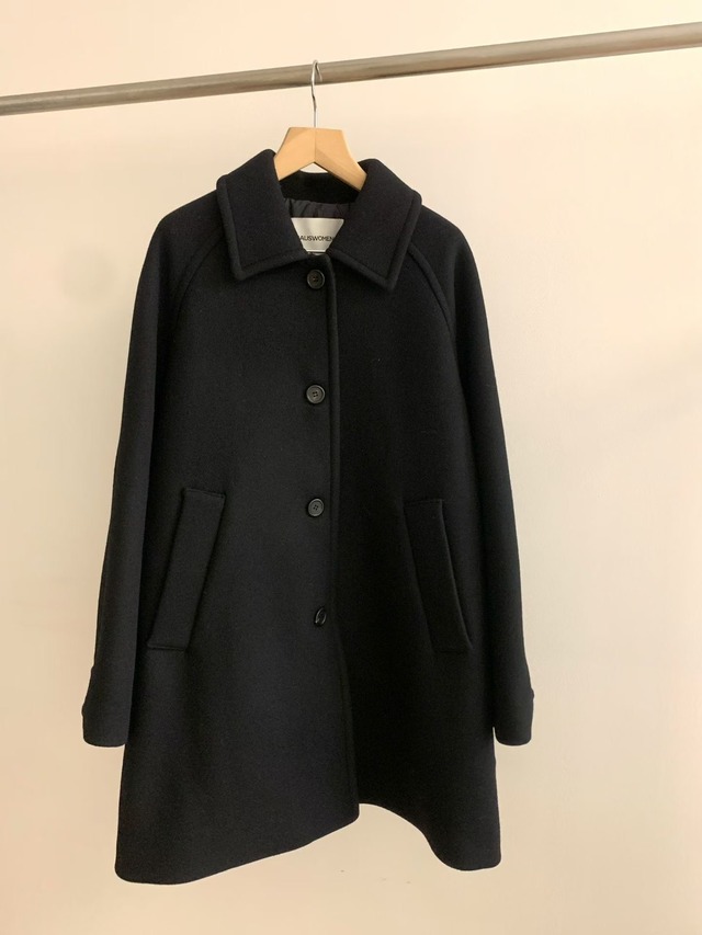 (予約) HAUS / Twill half coat