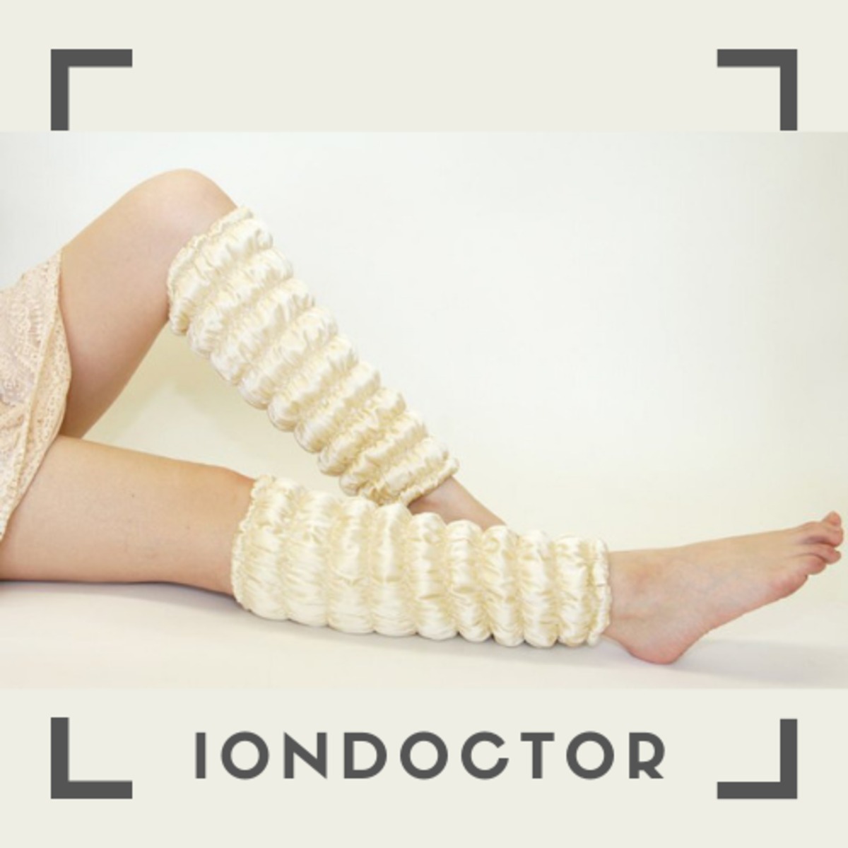 IONDOCTOR イオンドクター シルクレッグウォーマー ブラック 38cm IONDOCTOR イオンドクター シルクレッグウォーマー | rakunobi