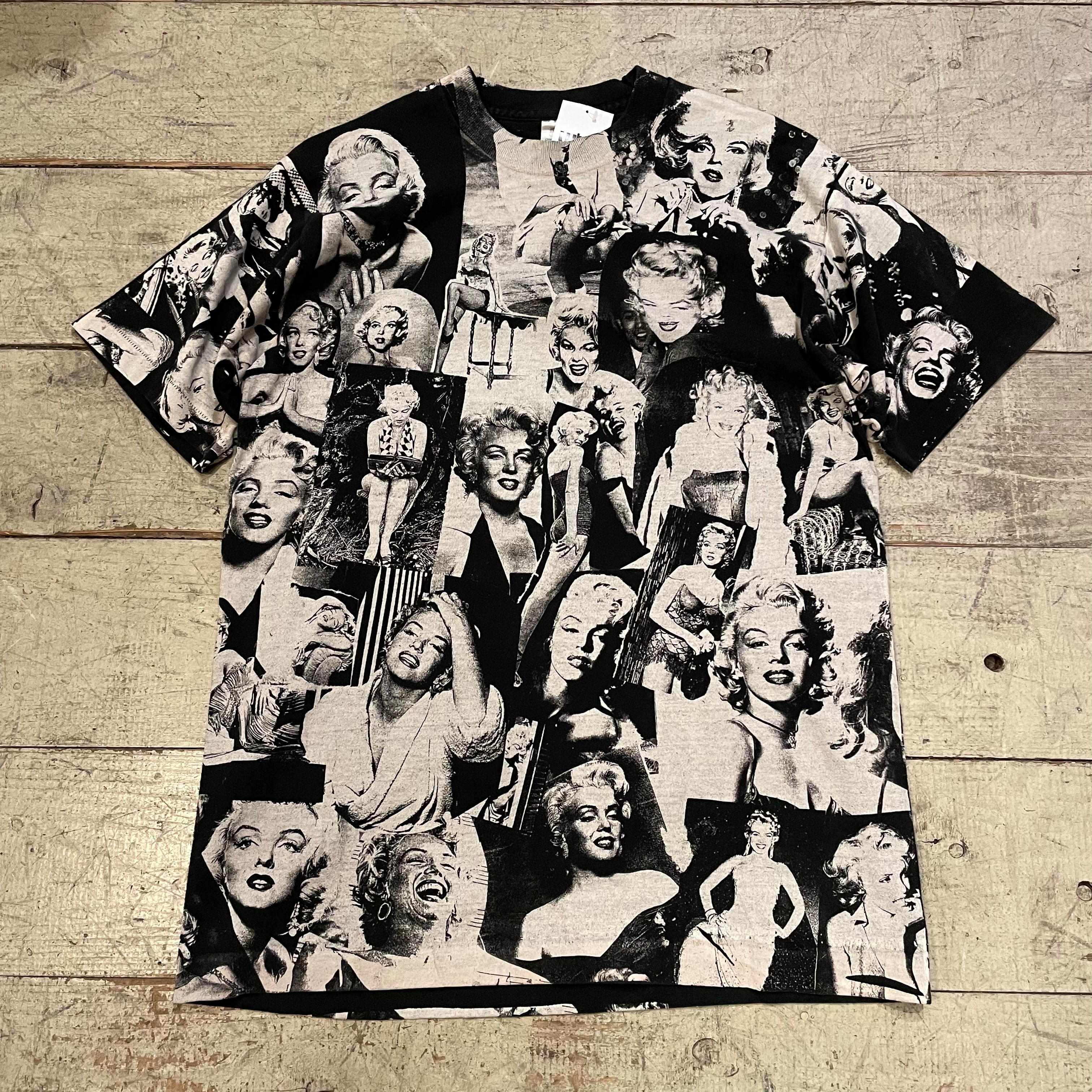 90s Marilyn Monroe all over print T-shirt | What'z up