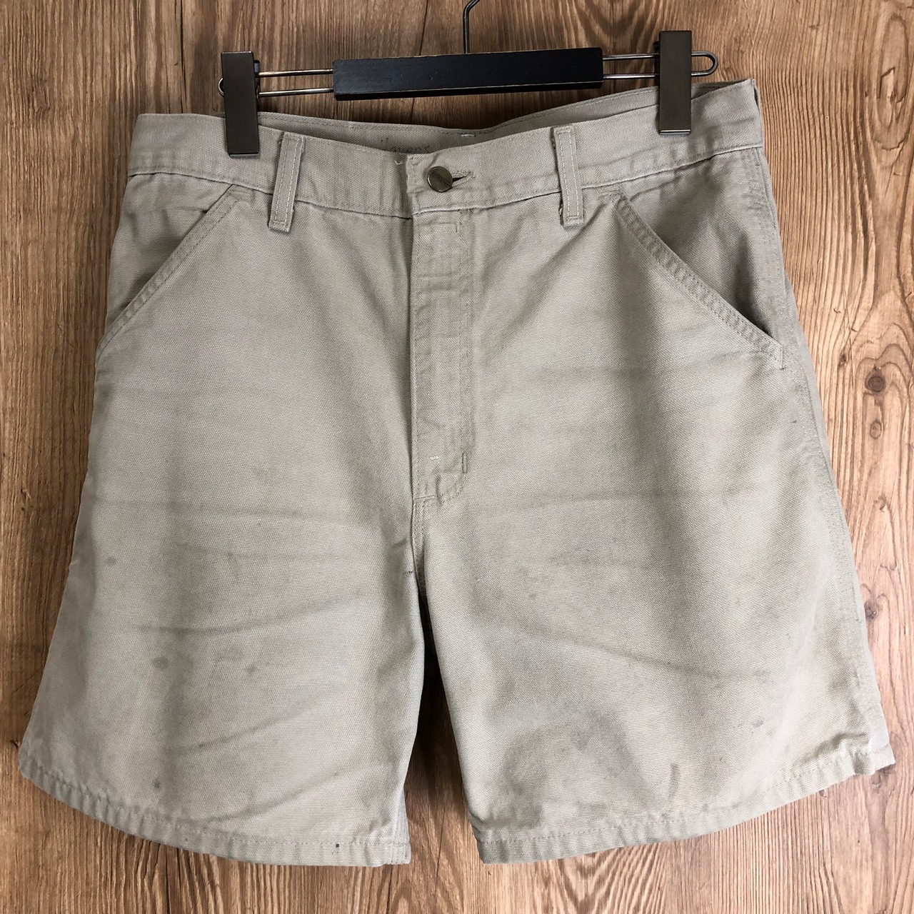 90s USA製 VINTAGE Carhartt ダック地 コットン ワークショーツ メンズ 