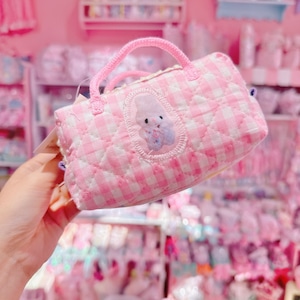 【K2】79-12ミニボストンバッグ風ポーチ