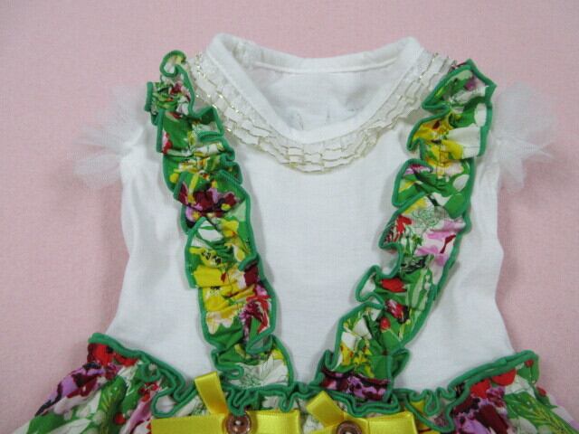 Marvel マルベル×Picone Mサイズ 胴回り38㎝ FlowerGardenワンピース