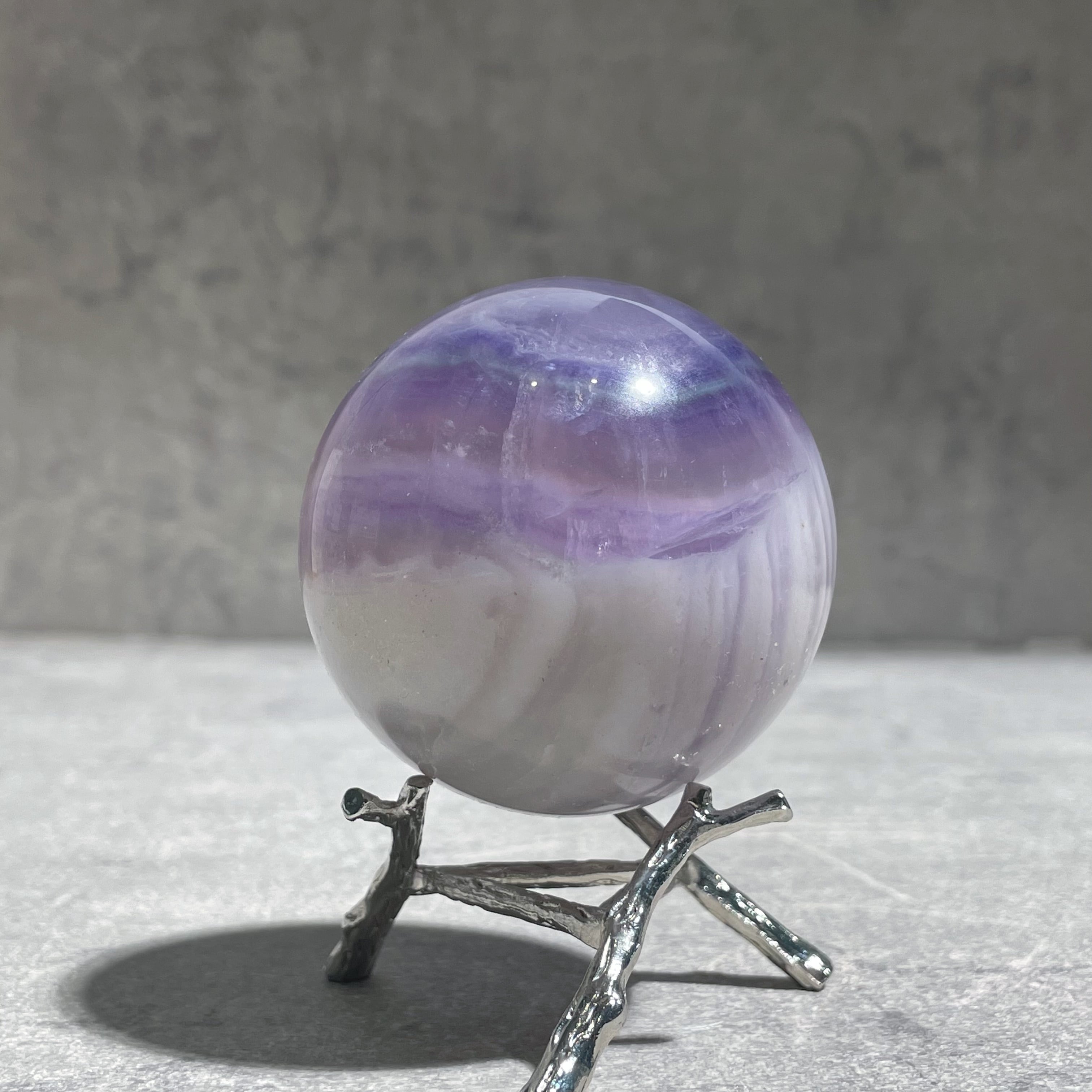 シルキーフローライト スフィア02◇ Silky Fluorite ◇天然石・鉱物