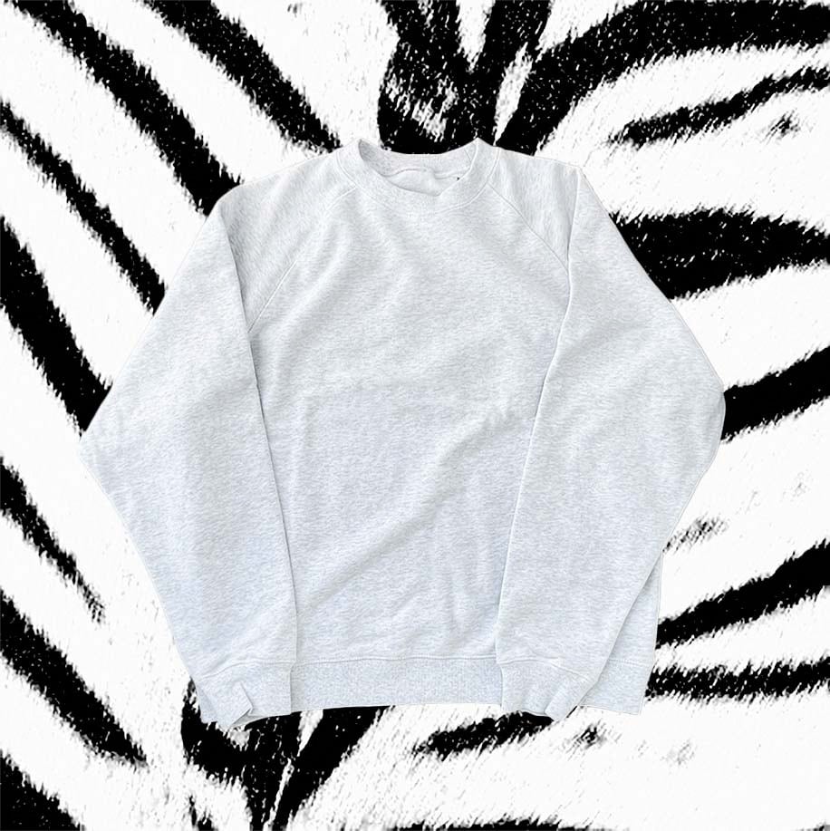 【UNISEX】Premium cotton Raglan sleeve Sweatshirt