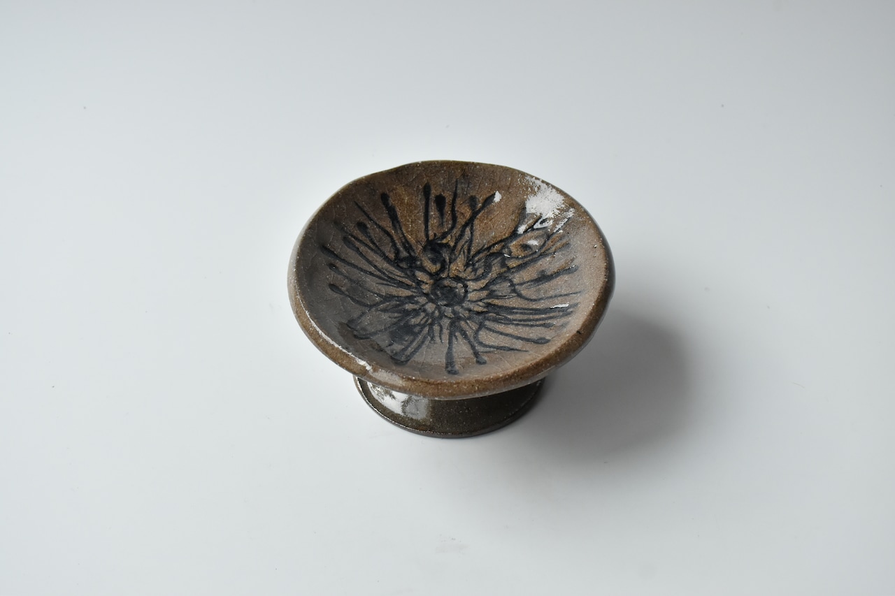 小代瑞穂窯 / 福田るい : ボタ 高付 (中) ①
