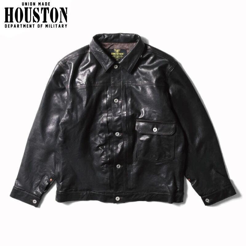 HOUSTON ヒューストン デニムカバーオール デニムワークジャケット