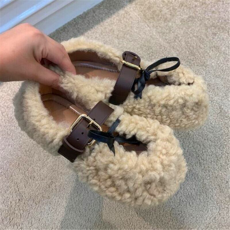 【新作】【送料無料】 怠惰な靴2019年秋ワンボタンバックルベルトバックルフラット シューズ オータム 秋物 ハーネス 10b338870270509