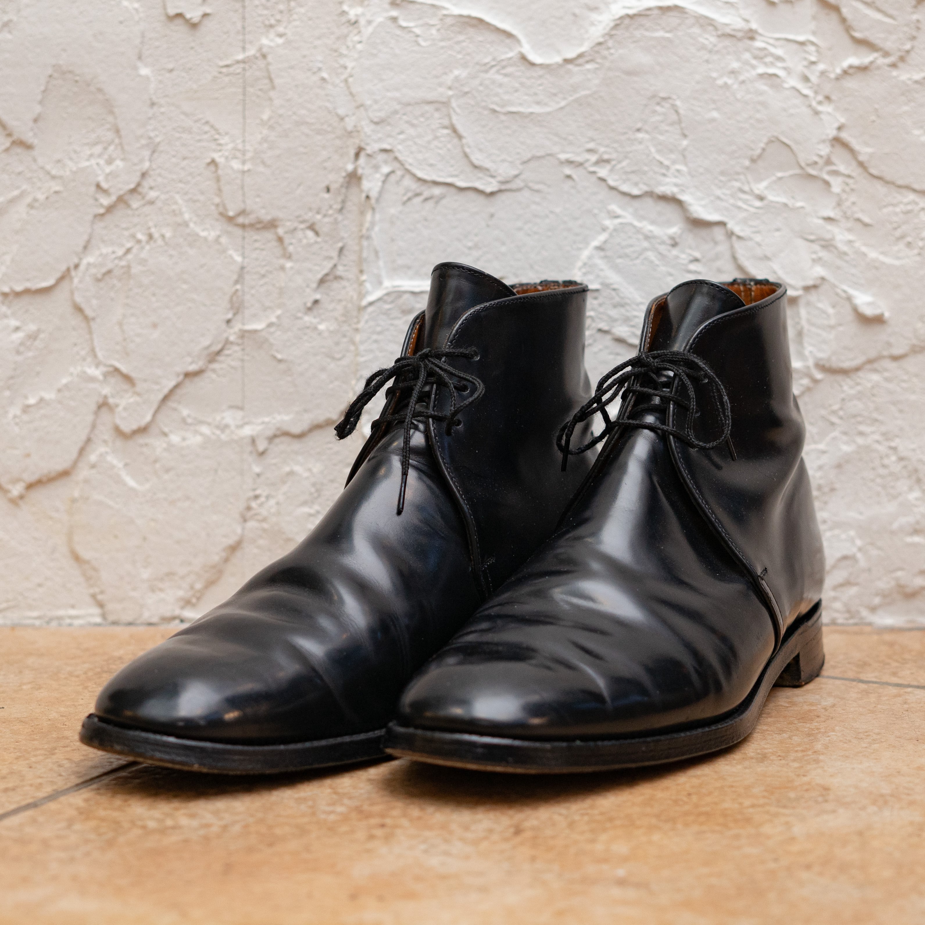 英軍 SANDERS GEORGE BOOT 旧ロゴ UK9 【誠実】 23471円引き