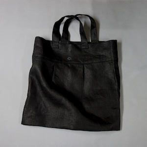 maquignon linen bag type-1 / black / #863