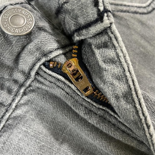 【W36 L34】 usa levi's 先染ブラック リーバイス 569 詳細写真10