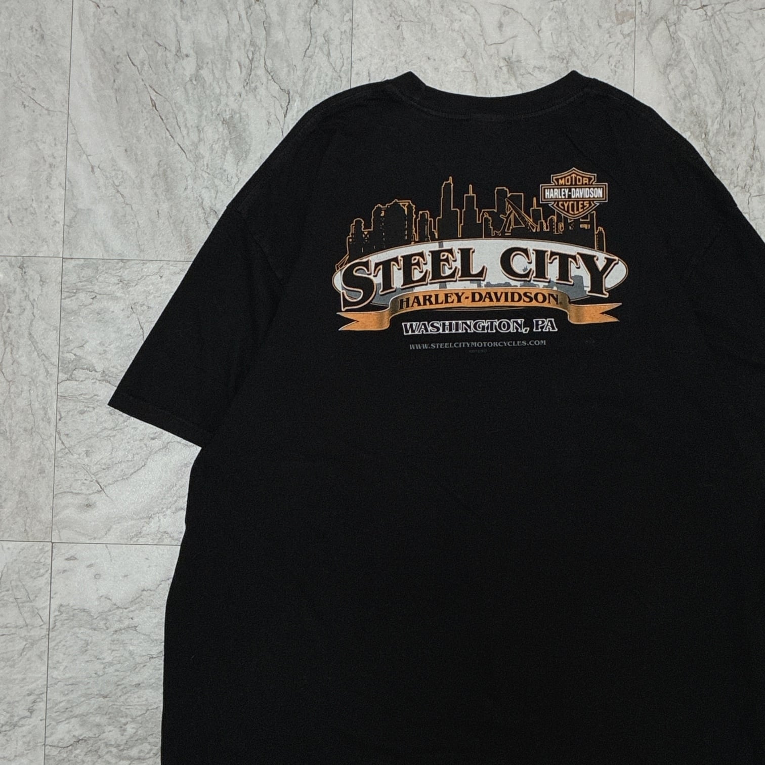 ハーレーダビッドソン Harley - Tシャツ Davidson USA製HARLEY