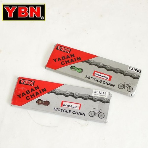 NEW YBN カラー チェーン BMX シングル スピード用 1/2 × 1/8 5カラー