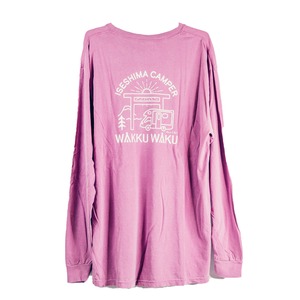 ロングTシャツ XL パープル