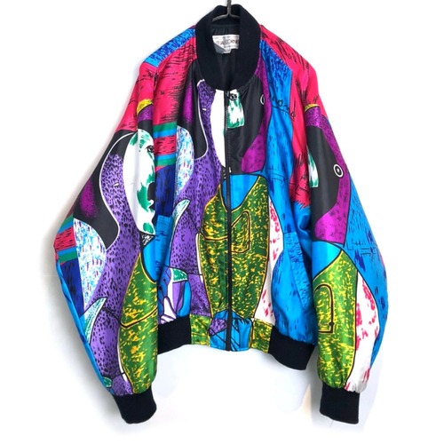 [CASUAL CORNER] Vintage Picasso Jacket [1990s-] Vintage Picasso Pattern Jacket