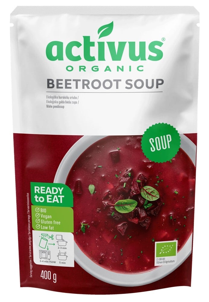 activus　オーガニックビーツスープ 400g