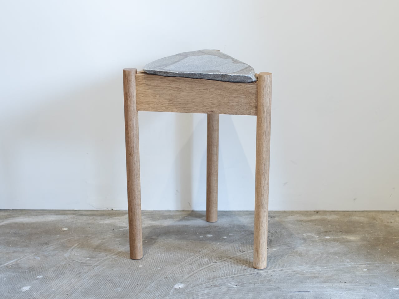 Stone!!Top side table【F】