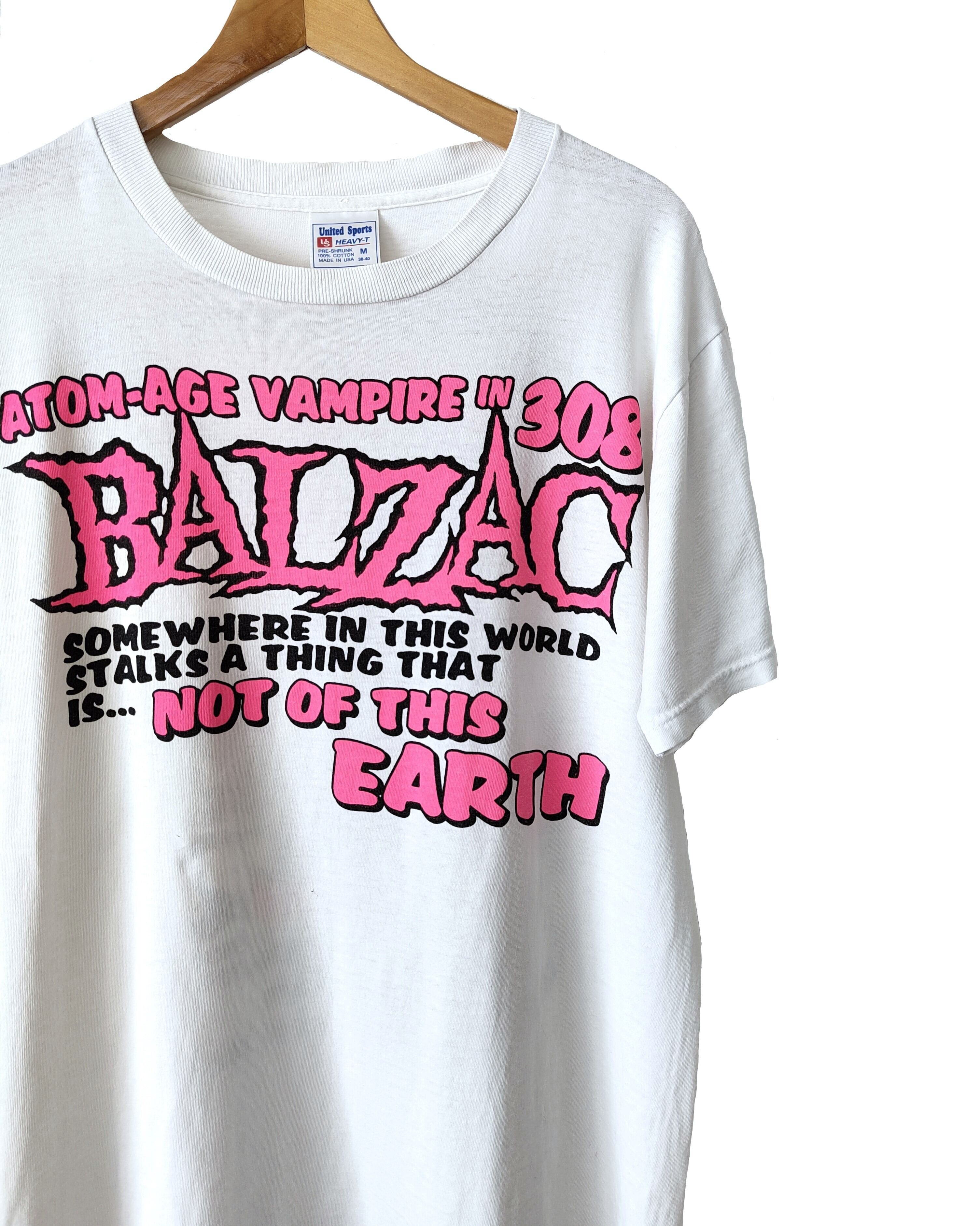 90s- United Sports BALZAC 『Atom Age Vampire In 308』 Tシャツ M