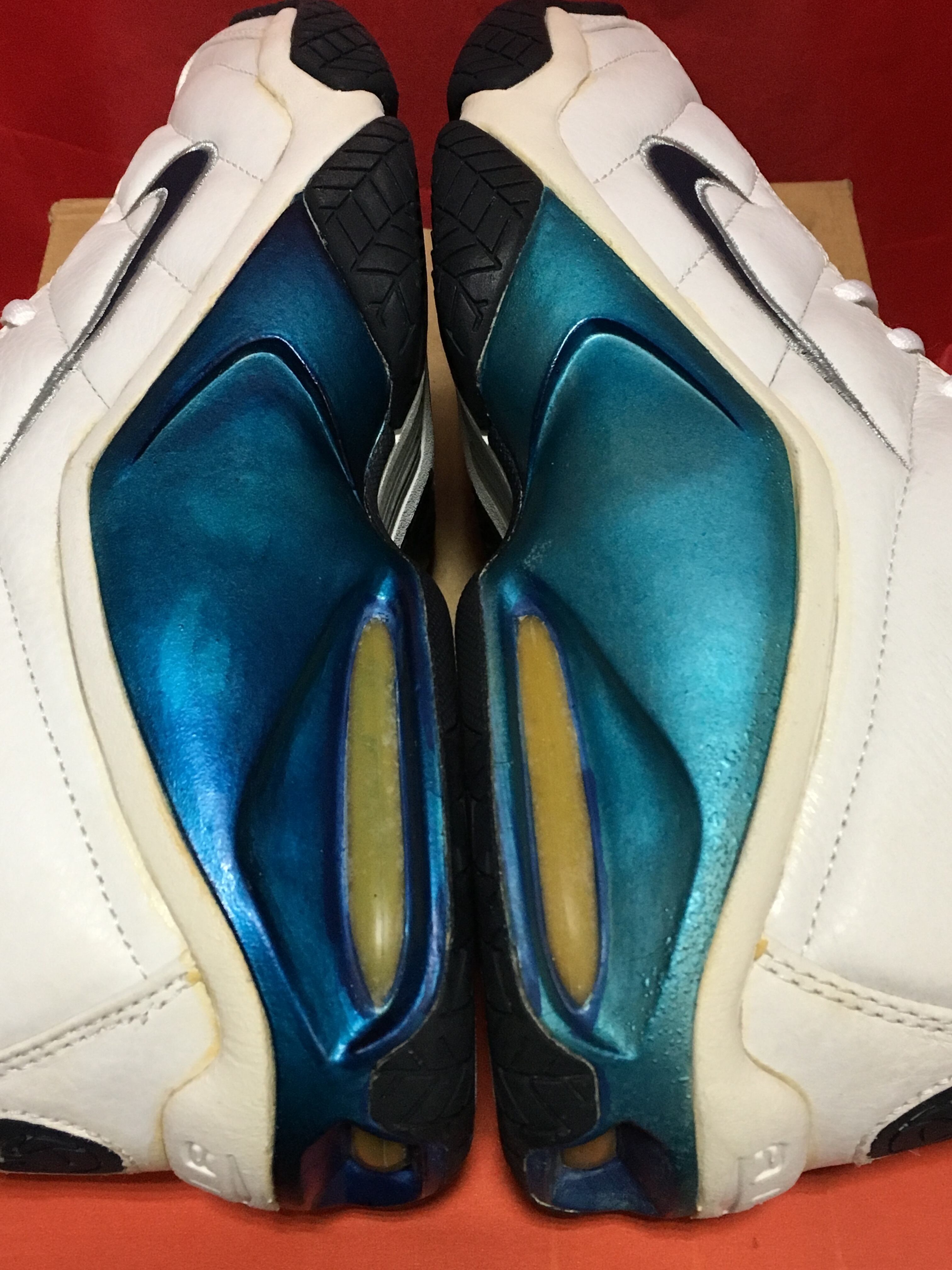 NIKE（ナイキ）AIR VALOR FORCE（バロアー フォース）10 28cm 白/紺 ⑫