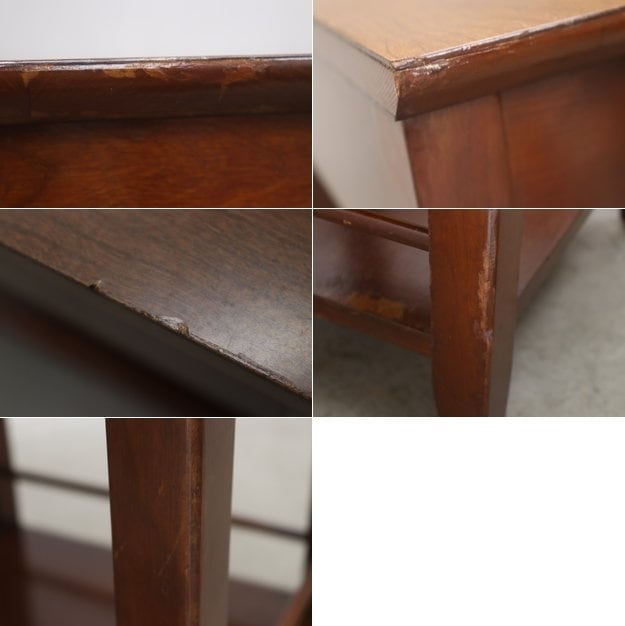 U.S. E.H.SHELDON ヴィンテージ ナイトスタンド ベッドサイド テーブル  