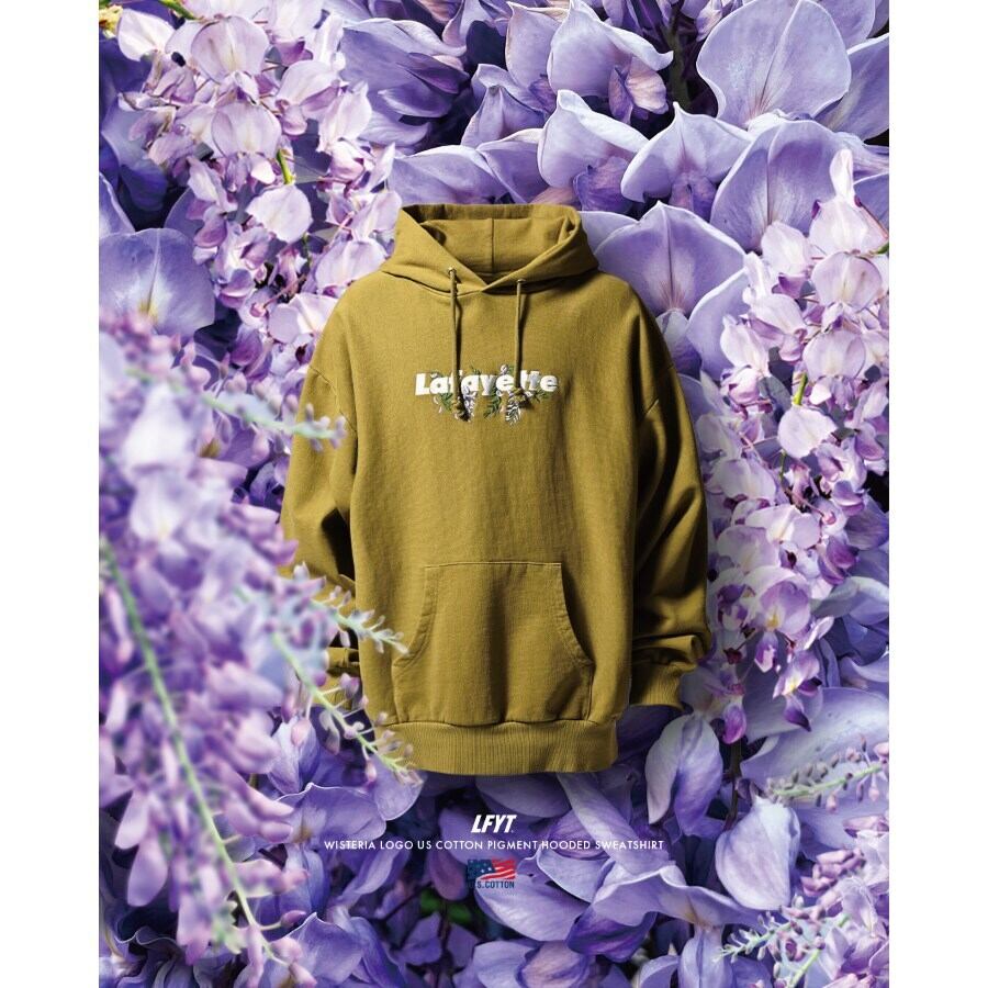 LFYT : US COTTON PIGMENT DYED HOODIE (OLIVE) | FULLSPEC. powered by BASE