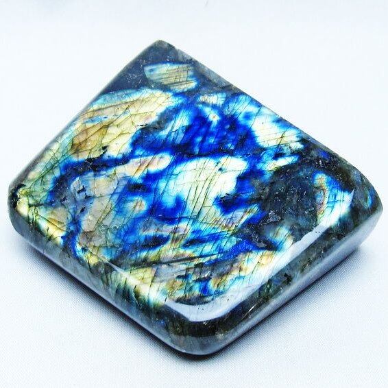 ラブラドライト 原石 一点物 181-4582