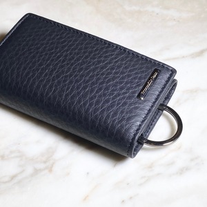 ERMENEGILDO ZEGNA leather key case