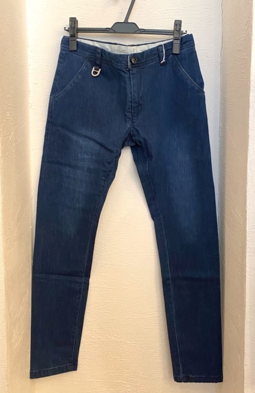 Stretch Denim Tapered Pants　Indigo Blue