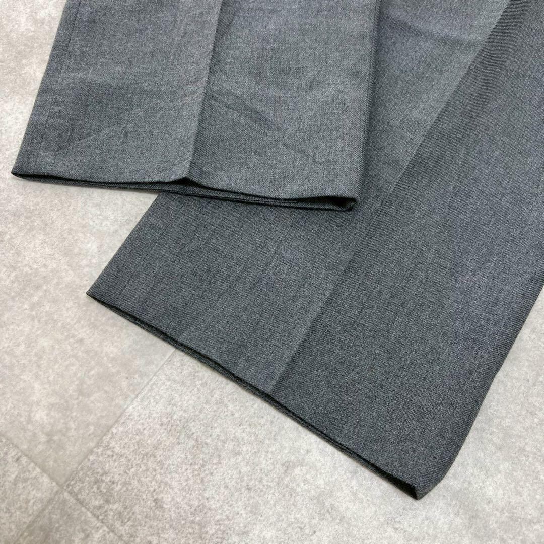 コムデギャルソン 80s　スラックス　2タック　パンツ　グレー　W31 コムデギャルソン 80s スラックス 2タック パンツ グレー W31