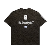VINTAGE ストリート ヒョウ柄 Tシャツ T2178