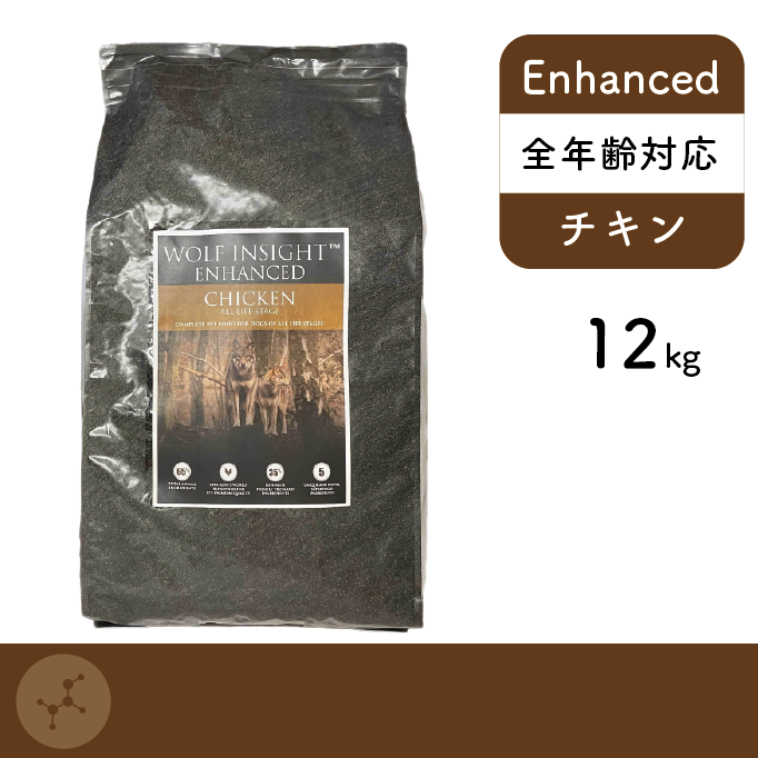 WOLF INSIGHT（ウルフインサイト）BASIC チキン 小粒 12kg Pontely