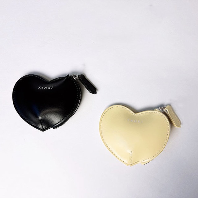 YAHKI ヤーキ SMALL LEATHER GOODS ハート型ポーチ YH-640 2025春夏新作