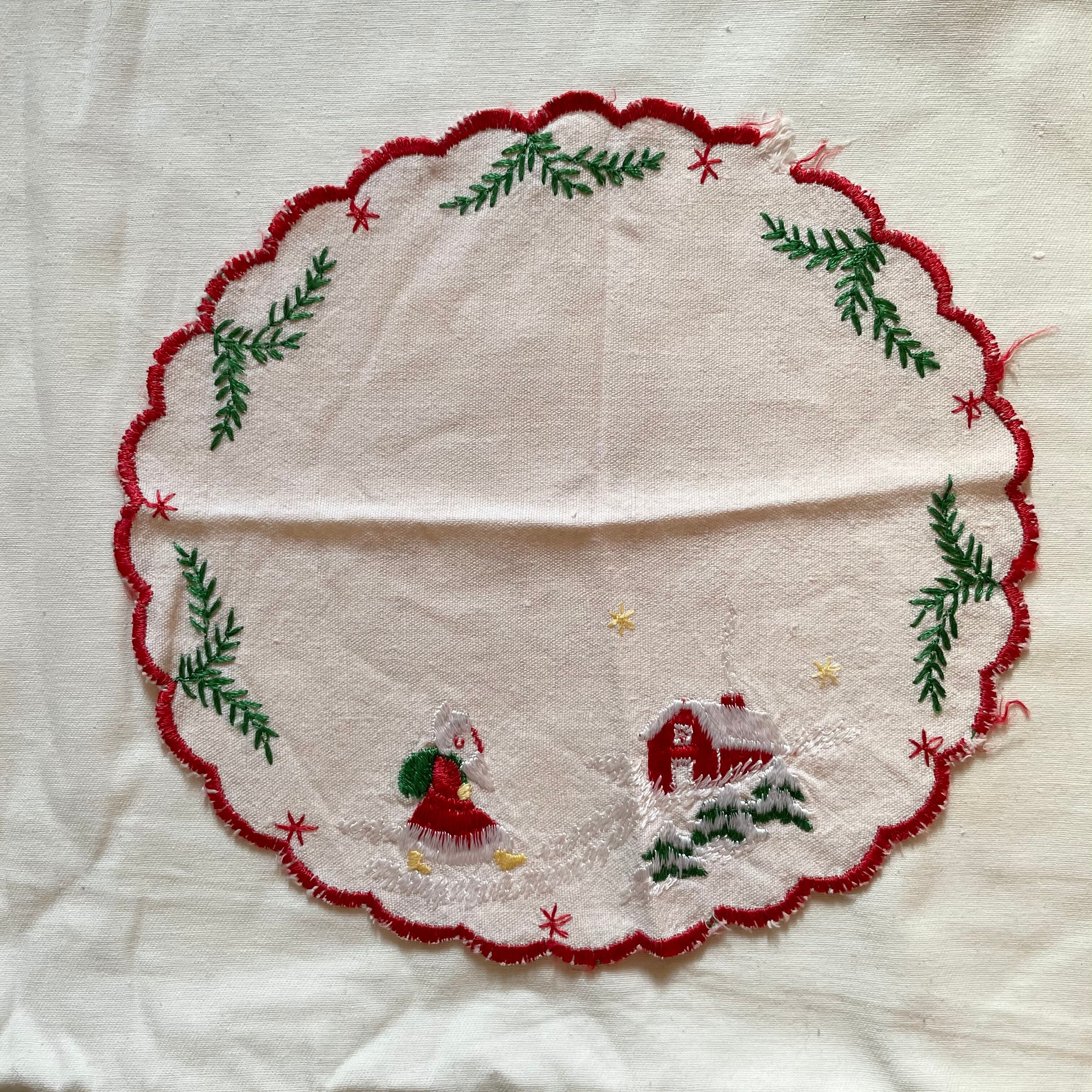 小さなクリスマス布