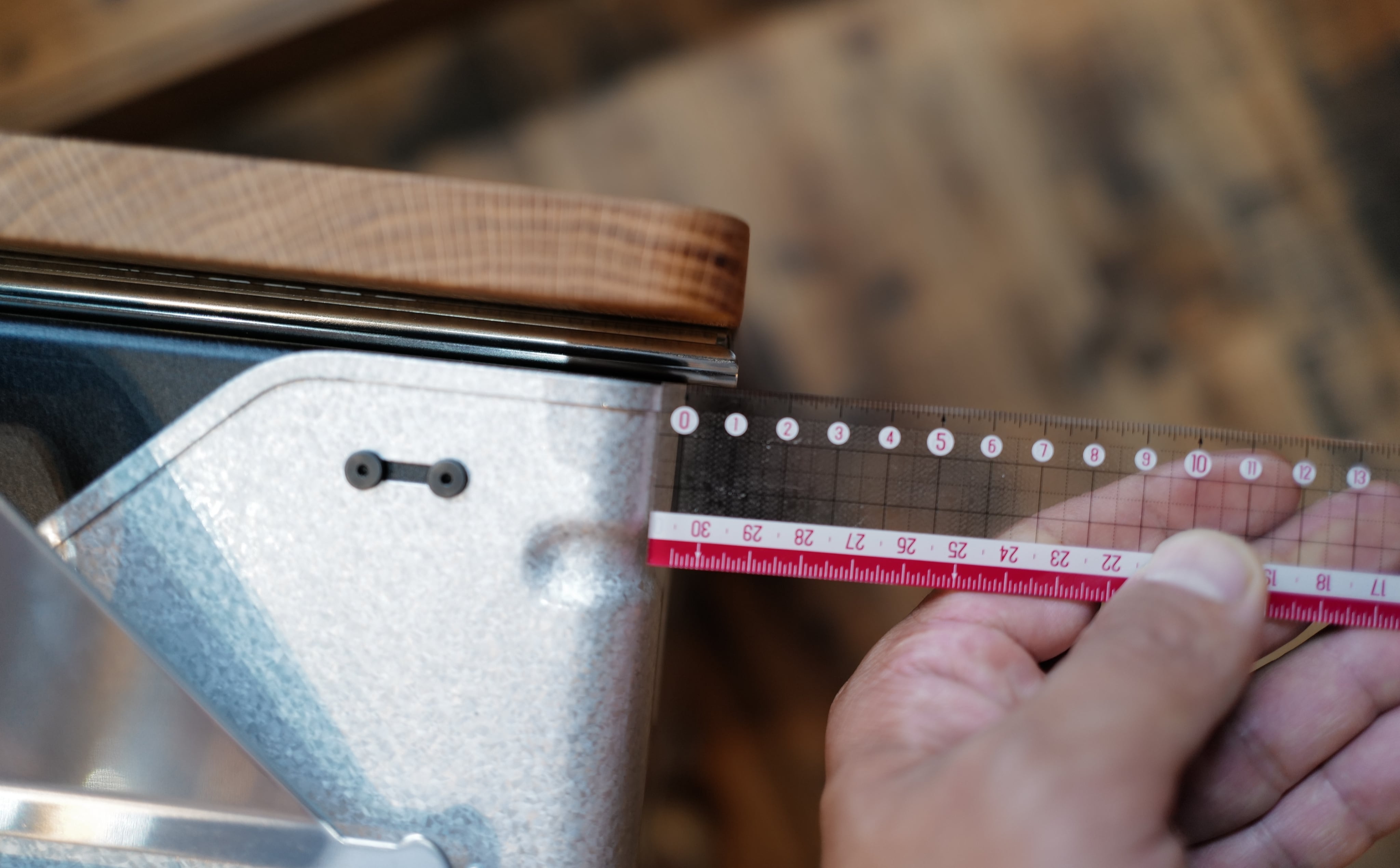 1050works 両側スライドレールキットのみ シェルフコンテナ50 オーク天